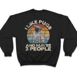 Pug , Pug Lover, Dog Lover Gift, Retro Pug T Shirt - Dream Art Europa