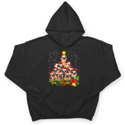 Pug Christmas Tree Dog Santa Merry Pugmas Xmas T Shirt - Dream Art Europa