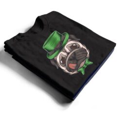 Pug Leprechaun St Patricks Day Dog Boys Men Irish Shamrock T Shirt - Dream Art Europa