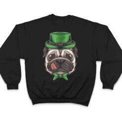 Pug Leprechaun St Patricks Day Dog Boys Men Irish Shamrock T Shirt - Dream Art Europa