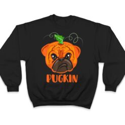 Pugkin Funny Halloween Pug Costume Pumpkin Pug Dog Lovers T Shirt - Dream Art Europa