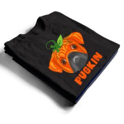 Pugkin Funny Pug Pumpkin Dog Lover Halloween Womens Mens Kid T Shirt - Dream Art Europa