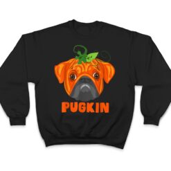 Pugkin Funny Pug Pumpkin Dog Lover Halloween Womens Mens Kid T Shirt - Dream Art Europa