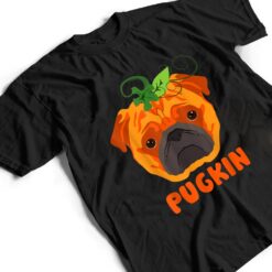 Pugkin Funny Pumpkin and Pug Dog Halloween Costumes Gifts T Shirt - Dream Art Europa