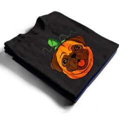 Pugkin Pug Pumpkin Halloween Thanksgiving Men Women Dog T Shirt - Dream Art Europa