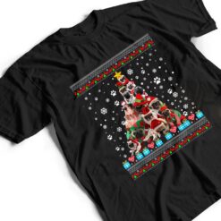 Pugs Dog Christmas Lights Christmas T Shirt - Dream Art Europa