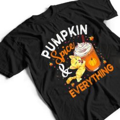 Pumpkin Spice Everything Cat Lover Cute Autumn Fall T Shirt - Dream Art Europa