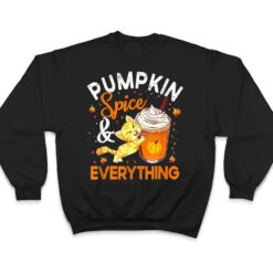 Pumpkin Spice Everything Cat Lover Cute Autumn Fall T Shirt - Dream Art Europa