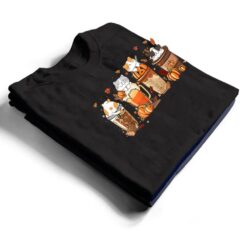 Pumpkin Spice Latte Costume For Cats Lover Cute Autumn Fall T Shirt - Dream Art Europa