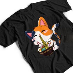 Ramen Cat Neko Anime Kawaii Cat Lover T Shirt - Dream Art Europa