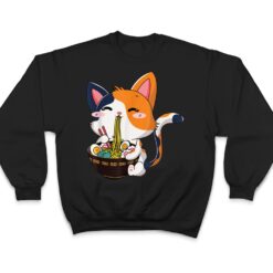 Ramen Cat Neko Anime Kawaii Cat Lover T Shirt - Dream Art Europa