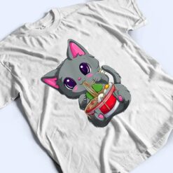 Ramen Cat Kawaii Anime Japanese Food Girls Official Nager Ver 2 T Shirt - Dream Art Europa