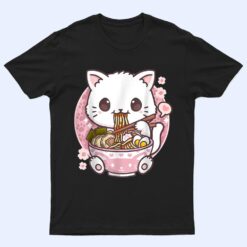 Ramen Cat Kawaii Anime Ramen Cat Cat Lovers Kawaii Neko T Shirt