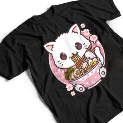 Ramen Cat Kawaii Anime Ramen Cat Cat Lovers Kawaii Neko T Shirt - Dream Art Europa