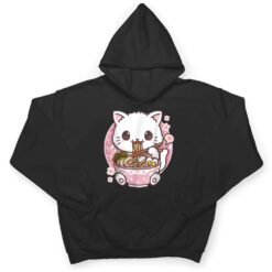 Ramen Cat Kawaii Anime Ramen Cat Cat Lovers Kawaii Neko T Shirt - Dream Art Europa