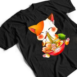 Ramen Cat Neko Anime Kawaii Japanese Merch Gifts T Shirt - Dream Art Europa