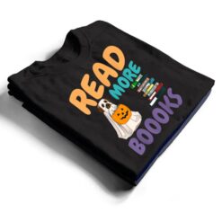 Read More Boooooks Cute Ghost Dog Funny Boo Groovy Halloween Ver 1 T Shirt - Dream Art Europa