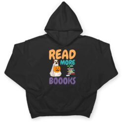 Read More Boooooks Cute Ghost Dog Funny Boo Groovy Halloween Ver 1 T Shirt - Dream Art Europa