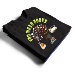 Read More Boooooks Cute Ghost Dog Funny Boo Groovy Halloween Ver 2 T Shirt - Dream Art Europa