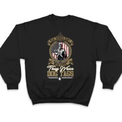 Real Heroes Don't Wear Capes They Wear Dog Tags T Shirt - Dream Art Europa