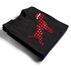 Red Buffalo Plaid Santa Hat Weimaraner Dog Christmas Pajama T Shirt - Dream Art Europa