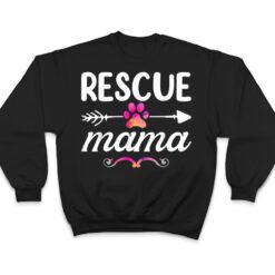 Rescue Mama Pet Lovers , Mothers Day Dog Mom T Shirt - Dream Art Europa