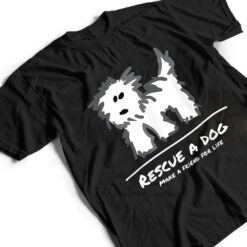 Rescue a Dog , Don't Shop Adopt! Animal Lover T Shirt - Dream Art Europa