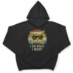 Retro 80s 90s Cat Lovers , I Do What I Want Funny Cat T Shirt - Dream Art Europa