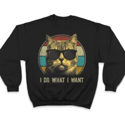 Retro 80s 90s Cat Lovers I Do What I Want Funny Cat T Shirt - Dream Art Europa