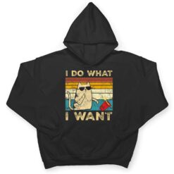 Retro 80s 90s Cat Lovers gifts Funny I Do What I Want Cat T Shirt - Dream Art Europa