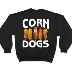 Retro Corn Dogs Make Hot Dogs On Stick Corn Dog Lover T Shirt - Dream Art Europa