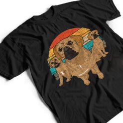 Retro Dog Lover Puggle T Shirt - Dream Art Europa