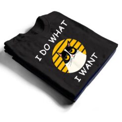 Retro I Do What I Want With My Cat Funny Cat Love T Shirt - Dream Art Europa