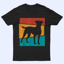 Retro Patterdale Terrier Dog T Shirt