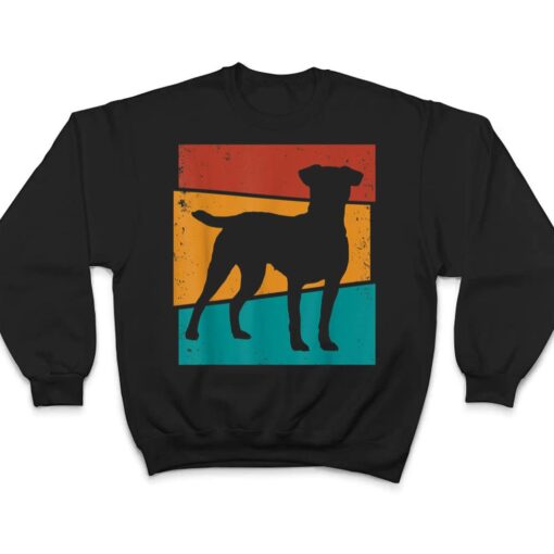 Retro Patterdale Terrier Dog T Shirt