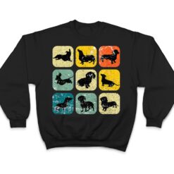 Retro Vintage dachshund dackel Wiener Dog Dachshound Ver 2 T Shirt - Dream Art Europa