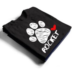 Rocket Dog name Puppy Parent Puppy Named Rocket Doggy T Shirt - Dream Art Europa