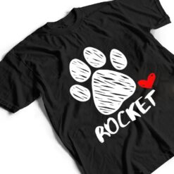 Rocket Dog name Puppy Parent Puppy Named Rocket Doggy T Shirt - Dream Art Europa