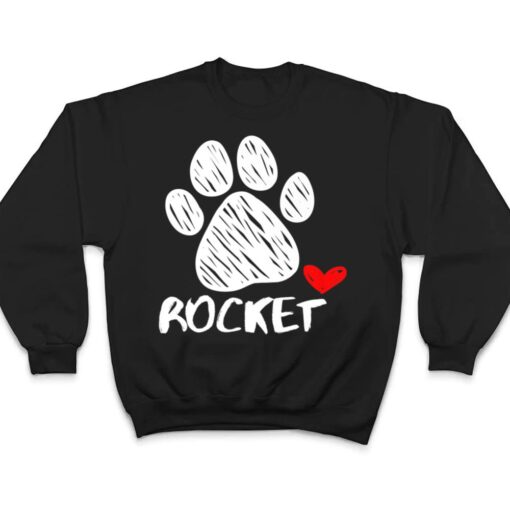 Rocket Dog name Puppy Parent Puppy Named Rocket Doggy T Shirt