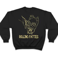 Rolling Fatties Cat Funny Cat Cat Lover T Shirt - Dream Art Europa