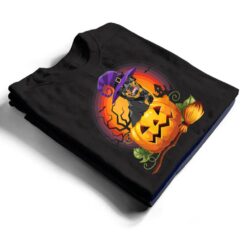 Rottie Witch Pumpkin Halloween Dog Lover Costume T Shirt - Dream Art Europa