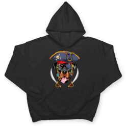 Rottweiler Pirate Funny Halloween Rottie Dog T Shirt - Dream Art Europa