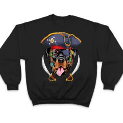 Rottweiler Pirate Funny Halloween Rottie Dog T Shirt - Dream Art Europa