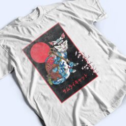 Samurai Cat Irezumi Senpai Ninja Japanese Koi Tattoo Style T Shirt - Dream Art Europa