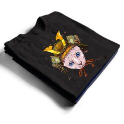 Samurai Sphynx Cat Warrior Samurai Cat Lovers T Shirt - Dream Art Europa