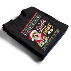 Santa Paws Christmas Dog Merry Christmas Funny Xmas T Shirt - Dream Art Europa