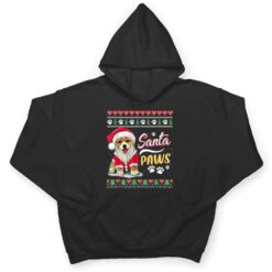 Santa Paws Christmas Dog Merry Christmas Funny Xmas T Shirt - Dream Art Europa