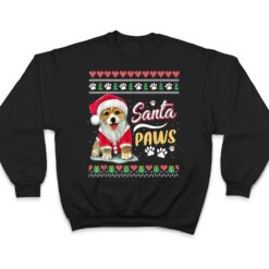 Santa Paws Christmas Dog Merry Christmas Funny Xmas T Shirt - Dream Art Europa