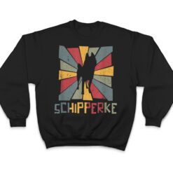 Schipperke Vintage dog dogs paw Schipperke accessories T Shirt - Dream Art Europa