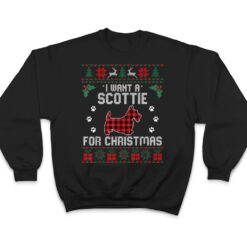 Scottie Dog Lover Xmas Gifts Funny Ugly Christmas T Shirt - Dream Art Europa